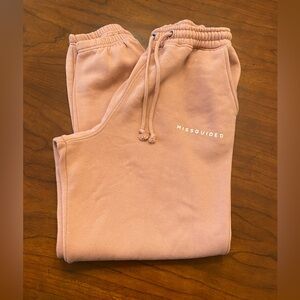 Missguided Women’s Pink Sweatpants size 4